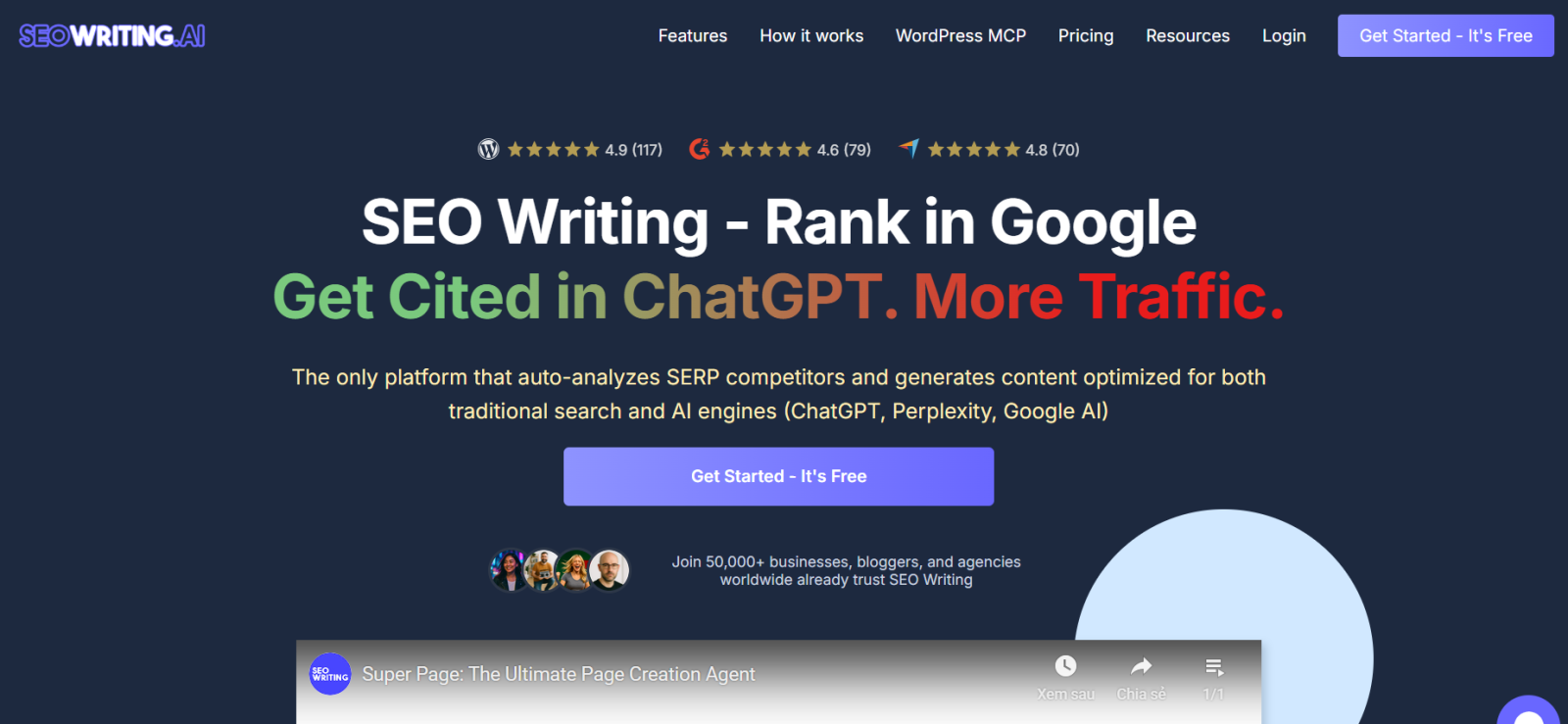 SEO Writing AI Review  – Pricing, Features, Free Trial & Best Deals